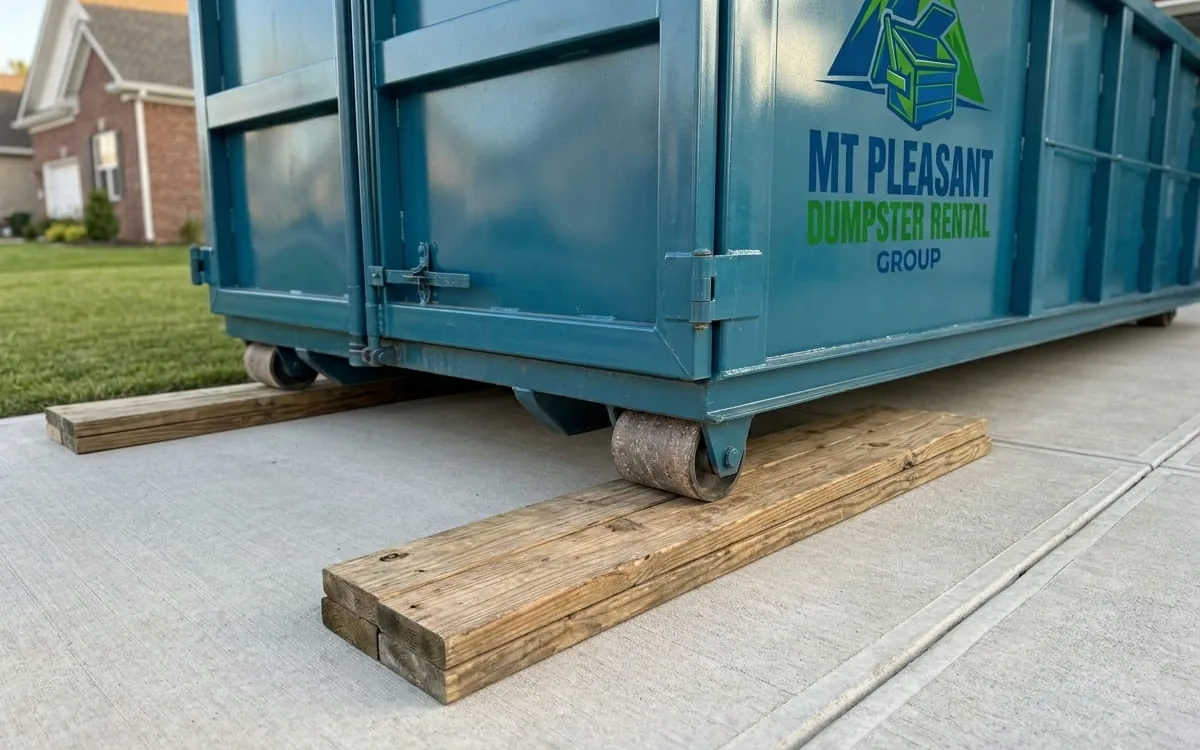 10 Yard Dumpster in Mt Pleasant MI