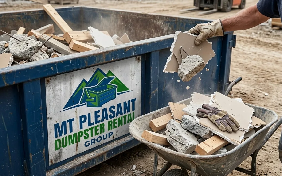 Concrete & Heavy Debris Disposal in Mt Pleasant MI